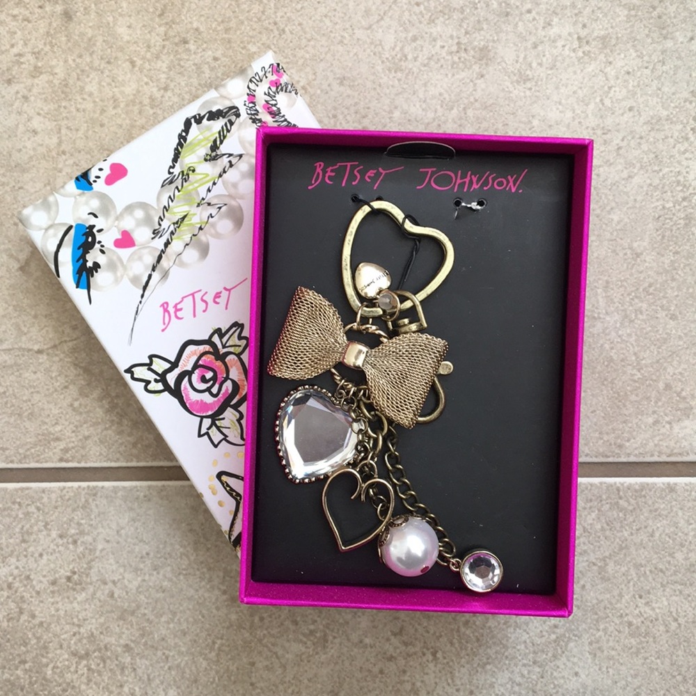 Betsey Johnson Key Chain